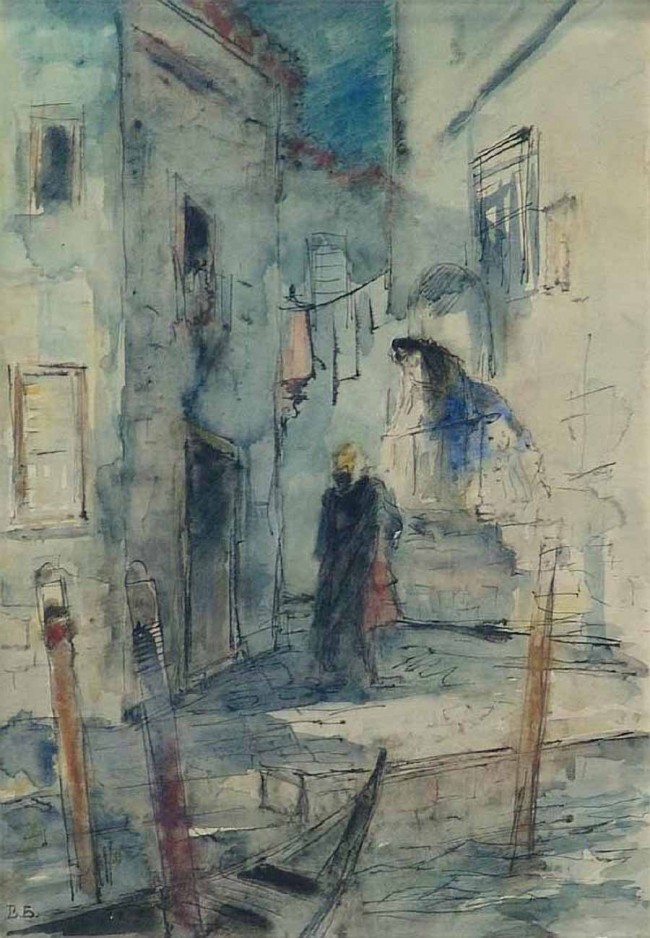 Сочинение по картине: Бехтеев - "Композиция к роману «Консуэлло»"